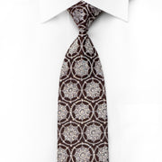 Roberta di Camerino Men’s Crystal Necktie Silver Medallions