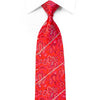 Nina Ricci Men’s Silk Necktie Striped Crystal Rhinestones On