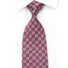 Christian Aujard Men's Rhinestone Silk Necktie Foulard On Navy With Silver Sparkles - San-Dee