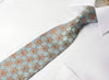 Daniel Hechter Rhinestone Tie Moroccan Trellis On Blue With Sparkles - San-Dee