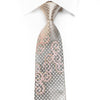 Indian Homme Men’s Crystal Rhinestone Silk Necktie Pink 