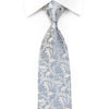 Nicole St Giles Men’s Crystal Necktie Acanthus Scrolls On 