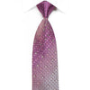 Nicole St Giles Mens Crystal Silk Necktie Geometric On 
