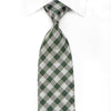 Nicole St Giles Men’s Crystal Silk Necktie Green Beige 