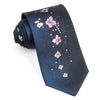 Pierre Balmain Men’s Silk Necktie With Rhinestones Pink 