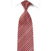 Pierre Cardin Men’s Crystal Silk Necktie Black Silver Dots 