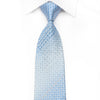 Pierre Cardin Men’s Crystal Silk Tie Blue Micro Checker On 