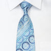Pierre Cardin Men’s Rhinestone Silk Necktie Geometric 