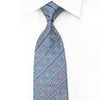 Premierlux Men’s Crystal Rhinestone Silk Necktie Orange 