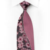 Renoir Men’s Crystal Rhinestone Necktie Floral Striped On 