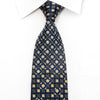 Renoma Gold Label Men’s Rhinestone Silk Necktie Golden 