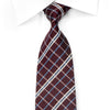 Renoma Men’s Rhinestone Silk Necktie Blue Silver Striped On 