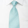 Renoma Men’s Silk Tie Geometric On Blue Sparkling With 