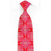Roberta di Camerino Mens Silk Rhinestone Necktie Damask On 