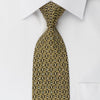 Roberta di Camerino Silk Rhinestone Necktie Golden Damask On