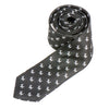Skinny Tie By Christian Stephanus Silver Scotty Dogs On 